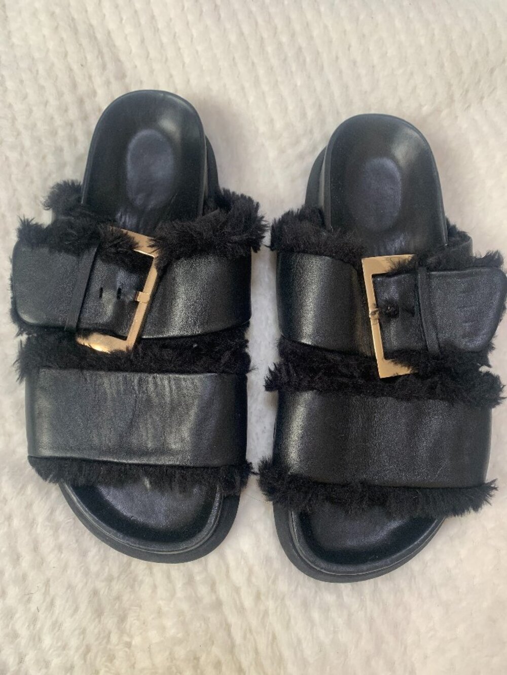 Zara Open Toes Slides